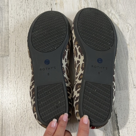 Rothy’s The Loafer Pale Cat Textile Flats Size 8 - Picture 5 of 11